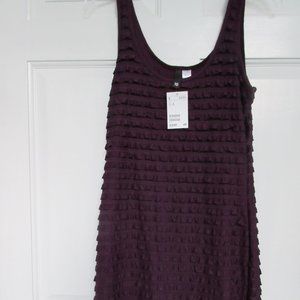 H&M Ruffle Tank Dress Junior Women's Size 10